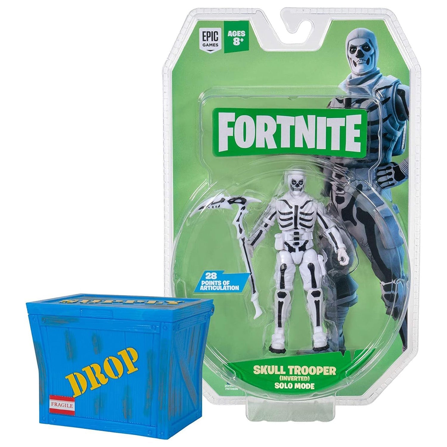 Fortnite Skull Trooper (Inverted) & Supply Crate D