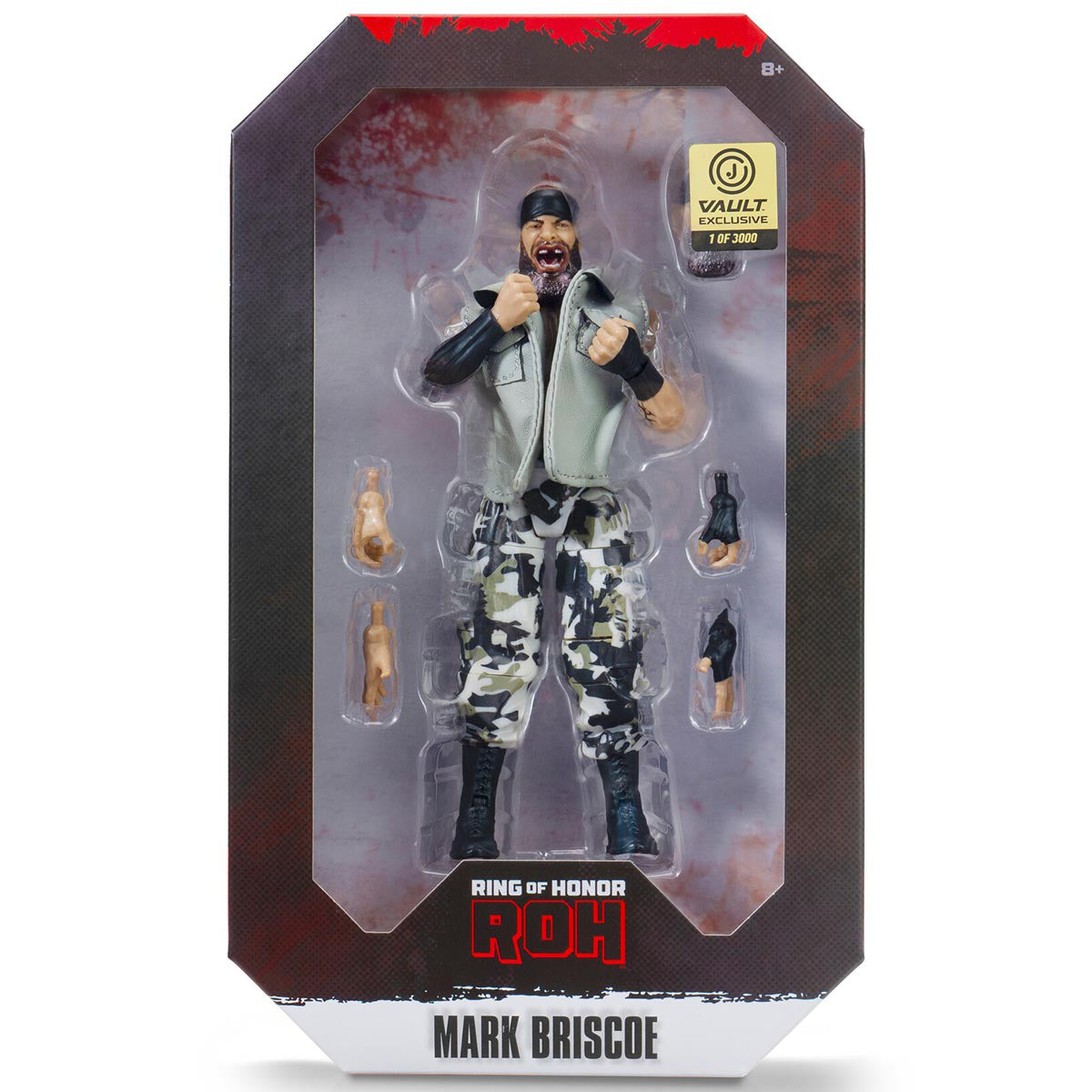 Ring of Honor 6-Inch Mark Briscoe Figure