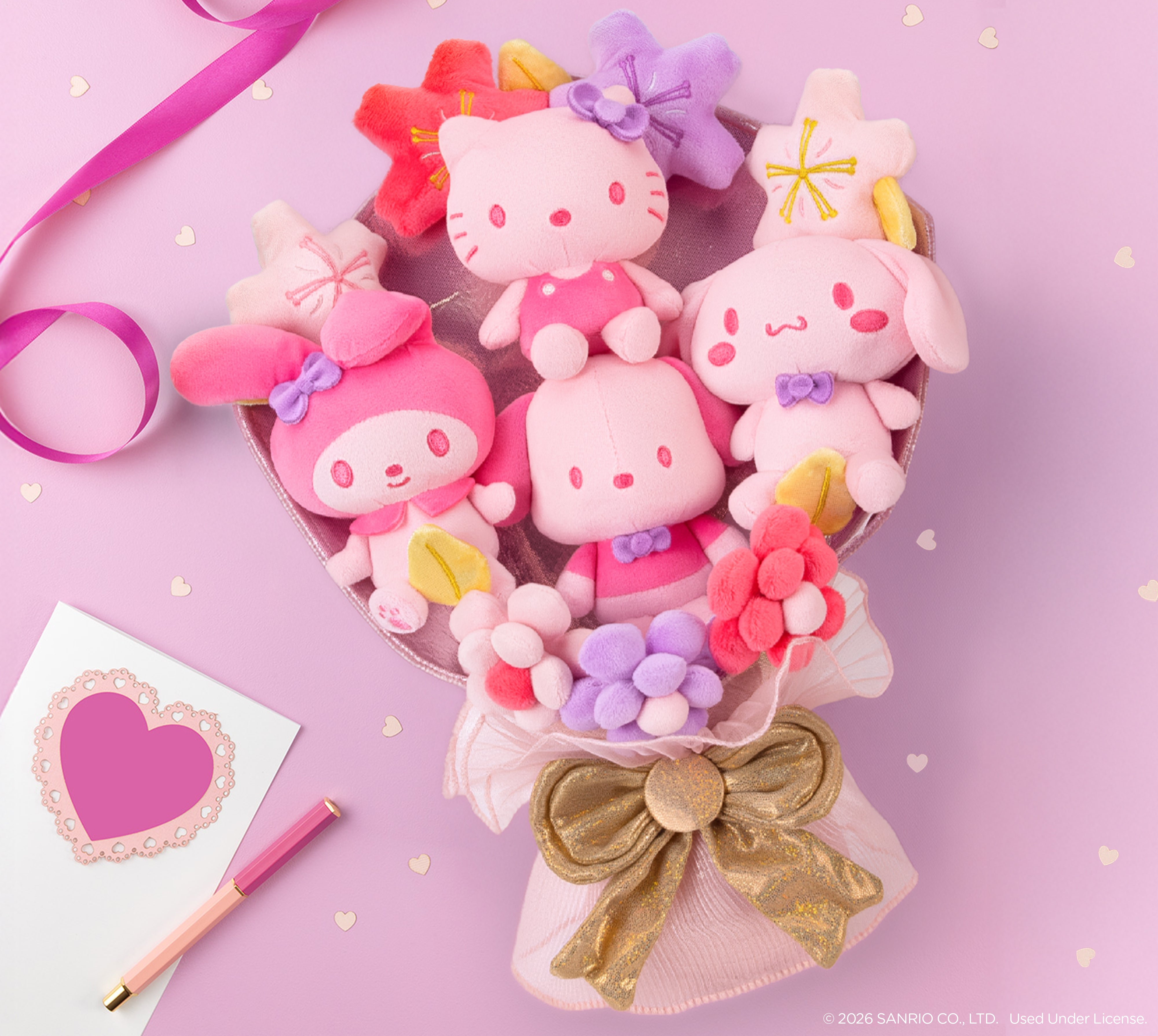 Hello Kitty and Friends 14-inch Ultra-Premier Limited Edition Collector Series Plush Bouquet