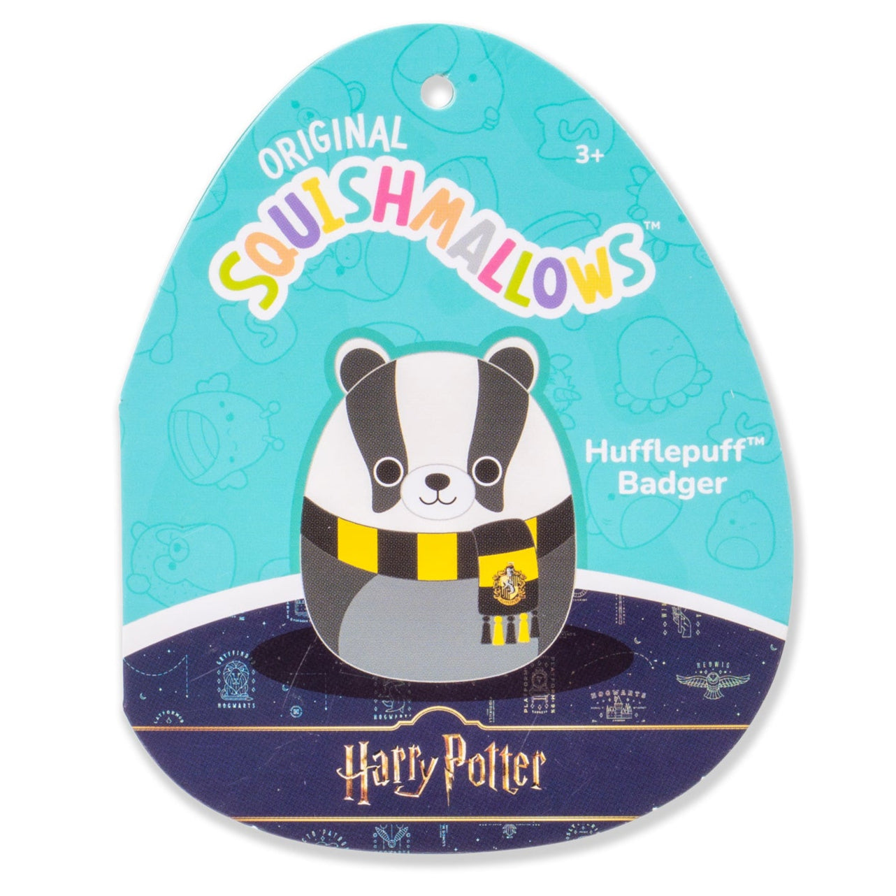 3.5-Inch Harry Potter House Animals Clip 4-Pack