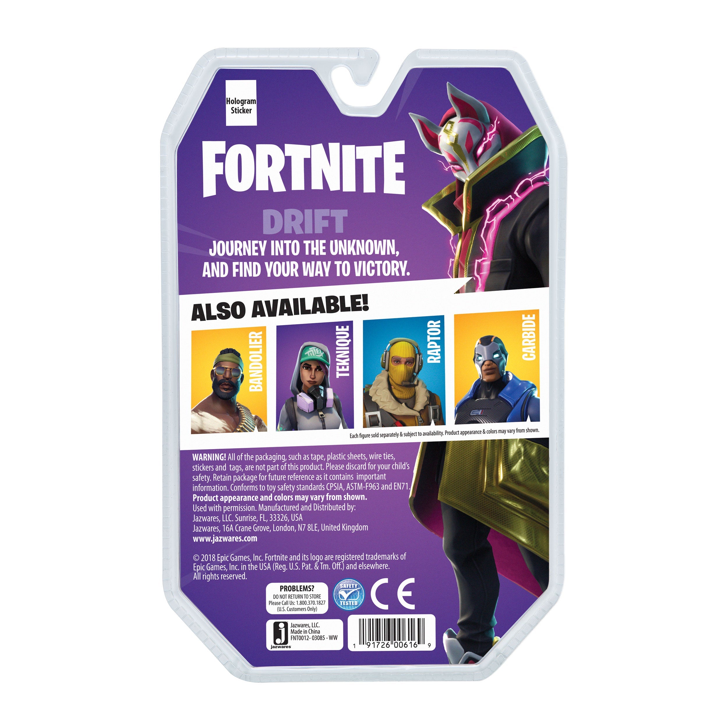Fortnite Solo Mode Core Figure Pack - Drift