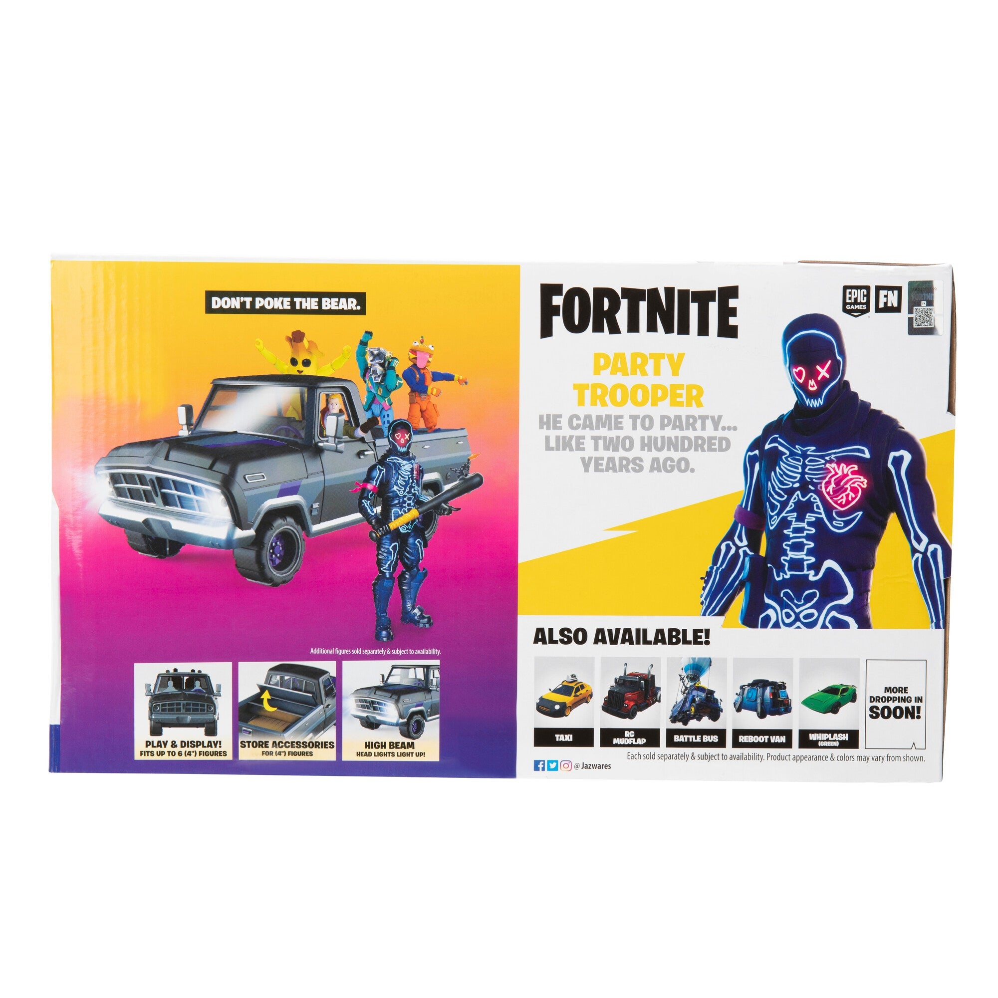 Fortnite The Bear Vehicle and Party Trooper