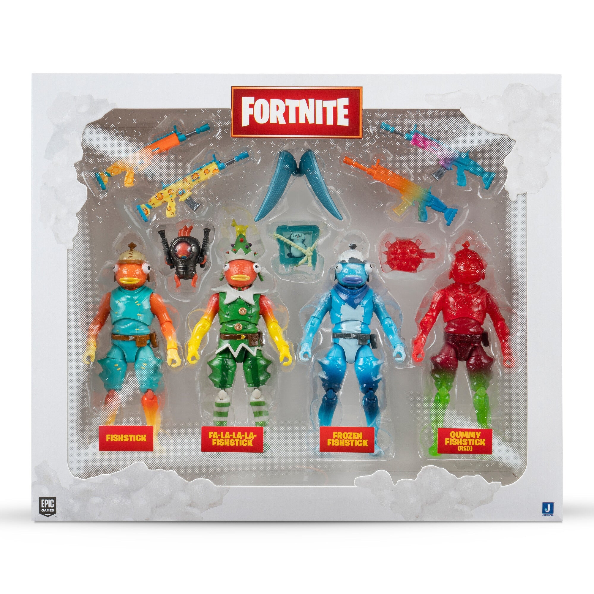 Fortnite Frozen Fishstick 4-Pack