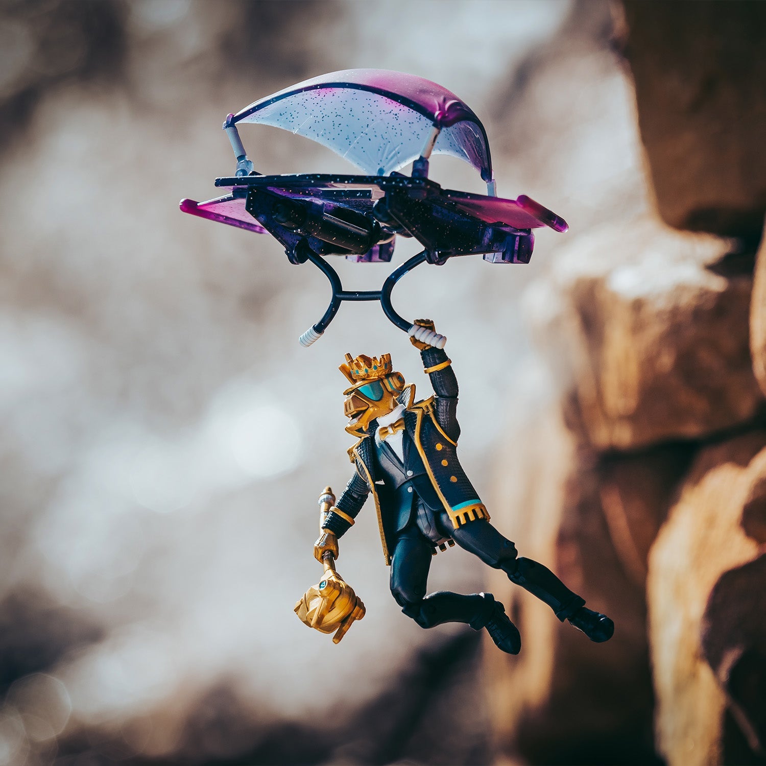Fortnite Solo Mode Figure and Glider - Yond3r & Glow Rider
