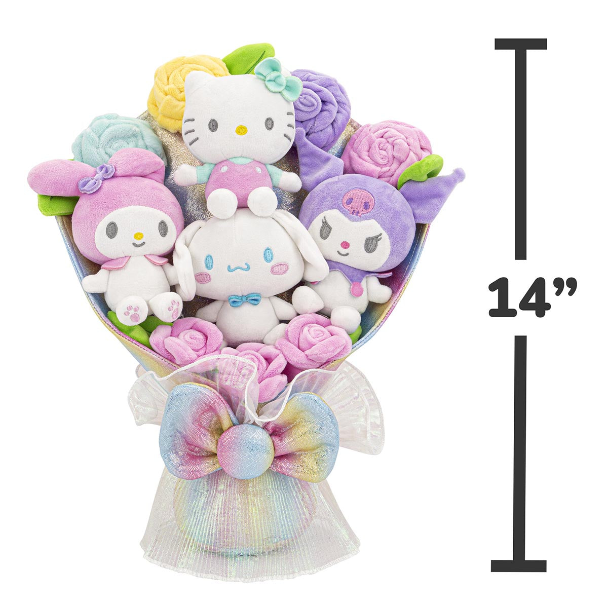 Hello Kitty and Friends 14-Inch Ultra-Premier Plush Bouquet - Limited Edition
