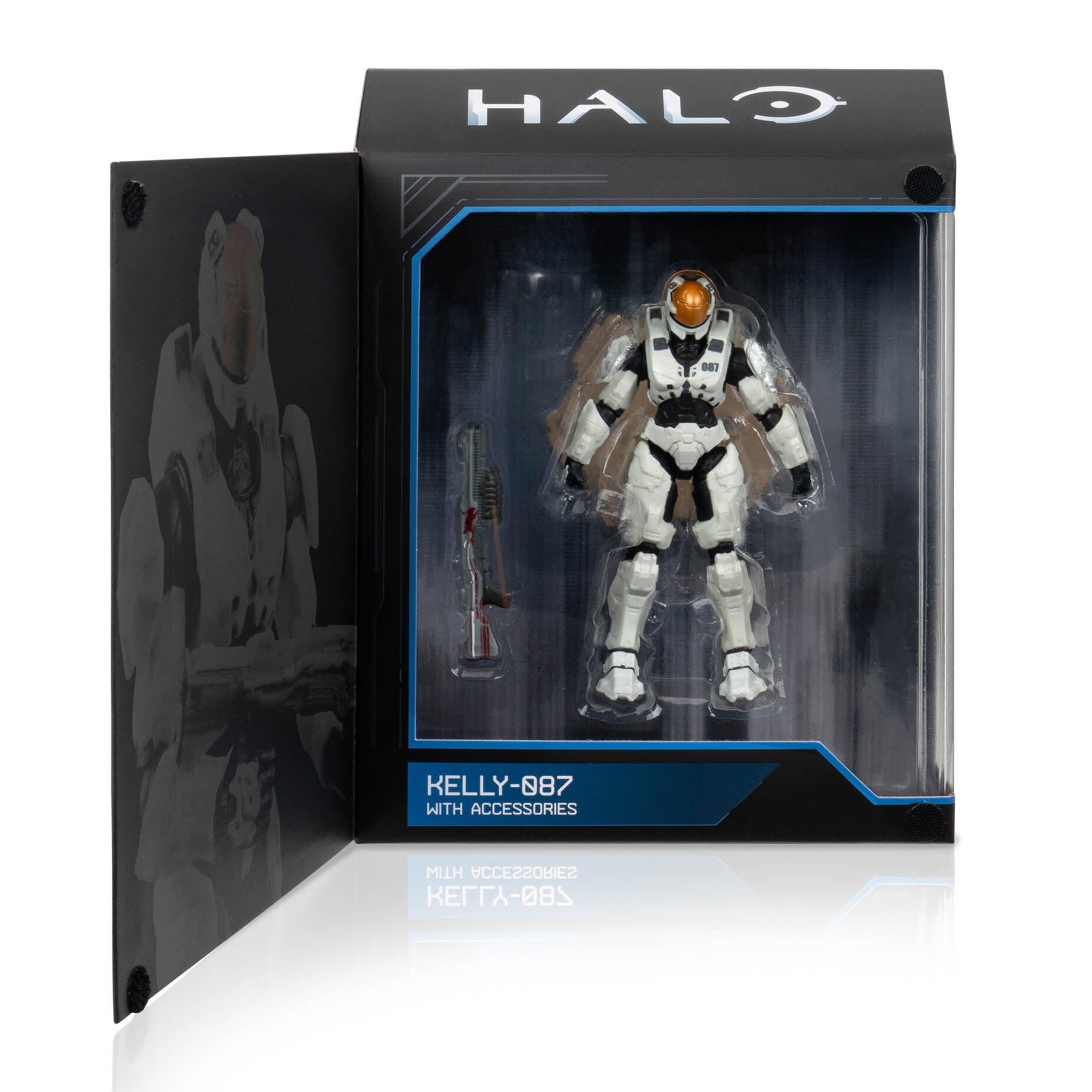Halo Kelly-087 - Deluxe 4-Inch Articulated Figure with “Oathsworn” Shotgun