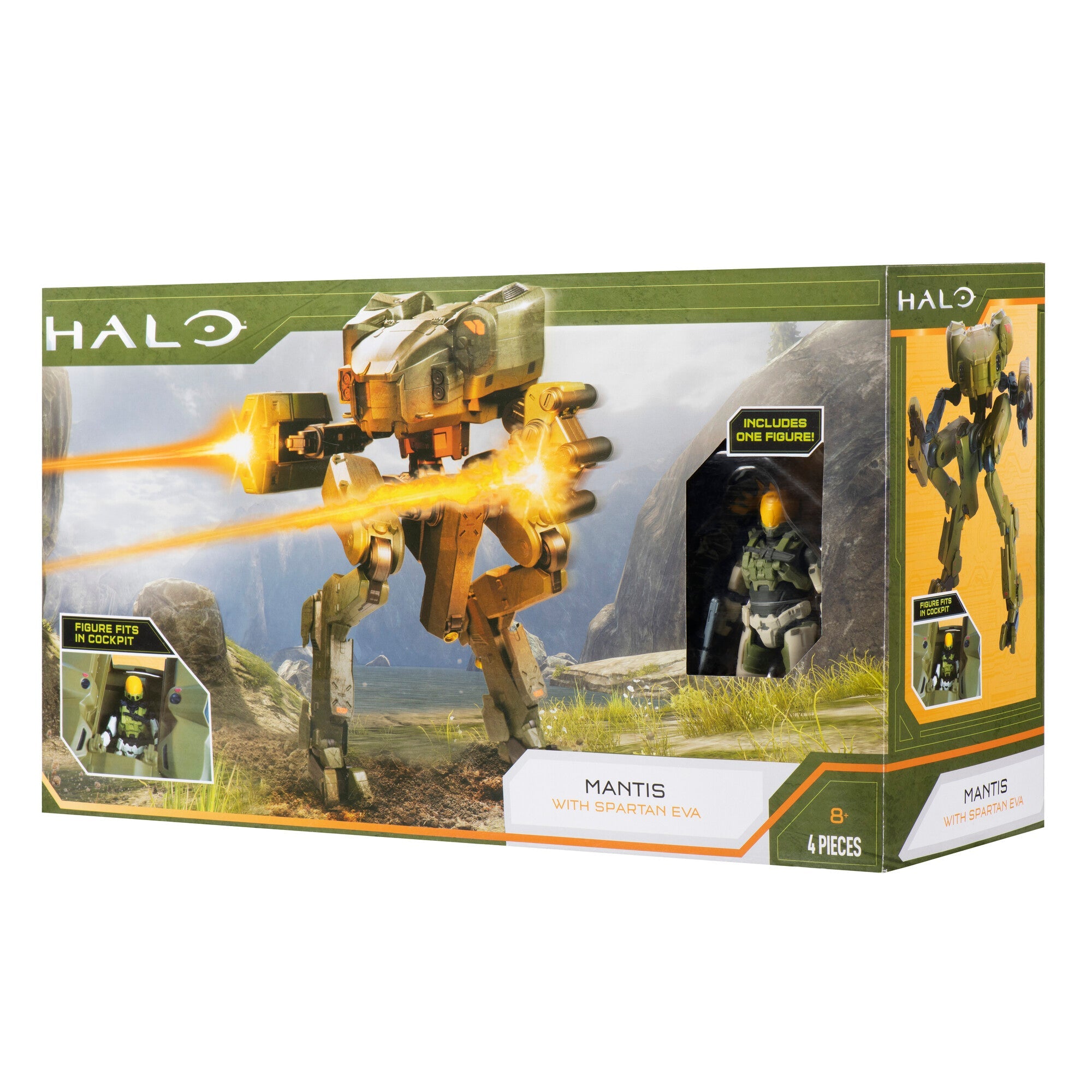Halo Deluxe Figure - UNSC Mantis and Spartan EVA