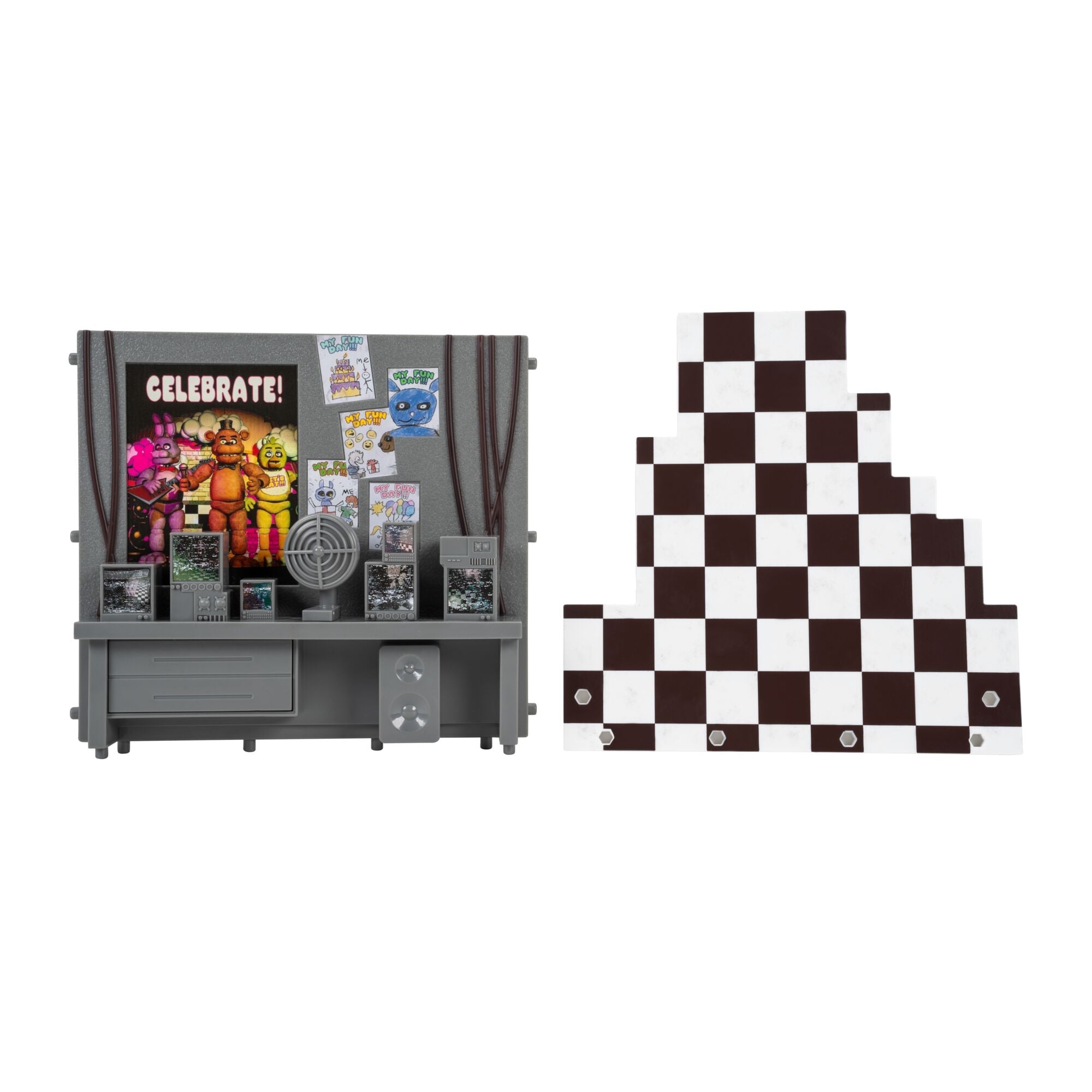 Five Nights at Freddy’s Golden Freddy Office Set - 5-Inch Articulated Figure