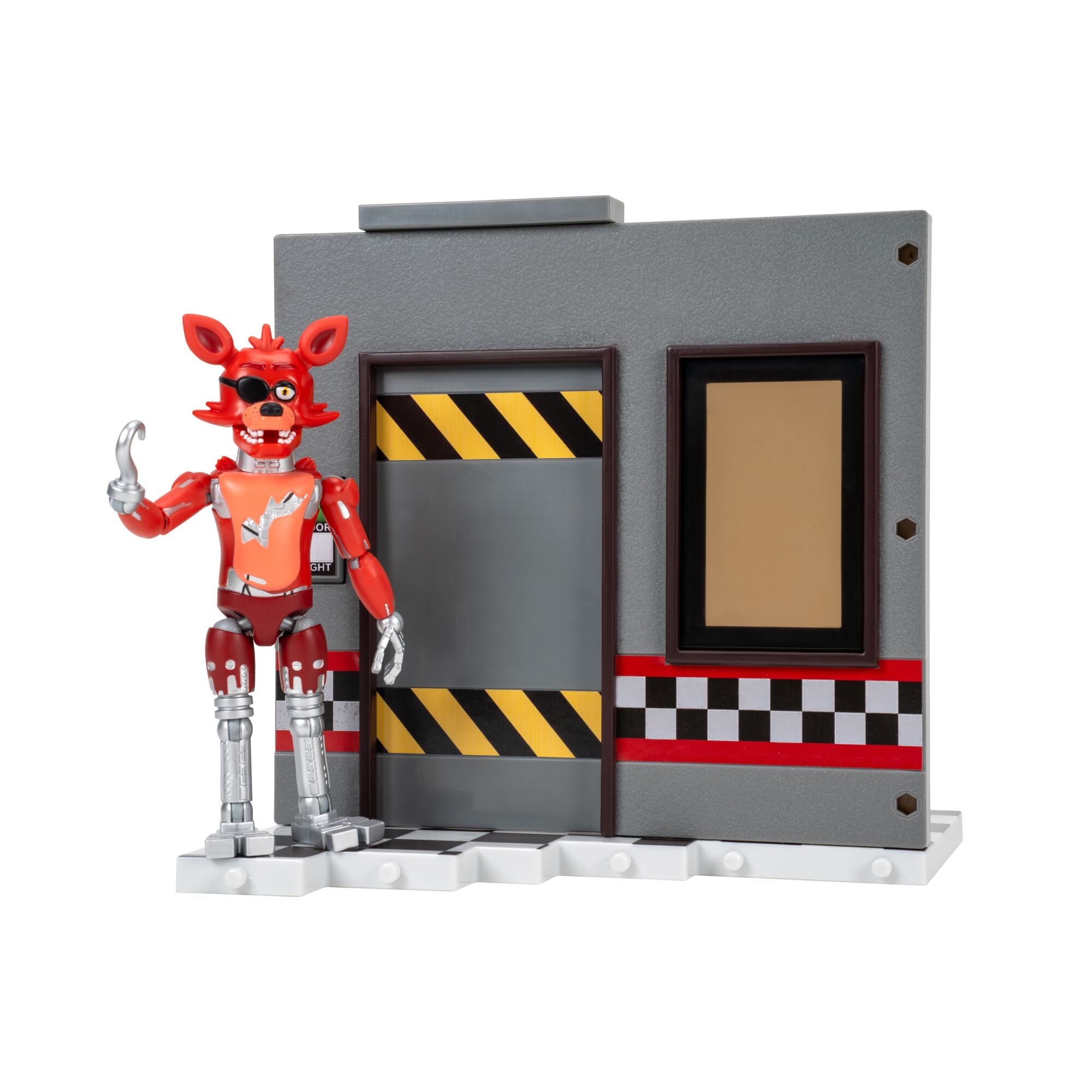 Five Nights at Freddy’s Classic Foxy Office Set - 5-Inch Articulated Figure