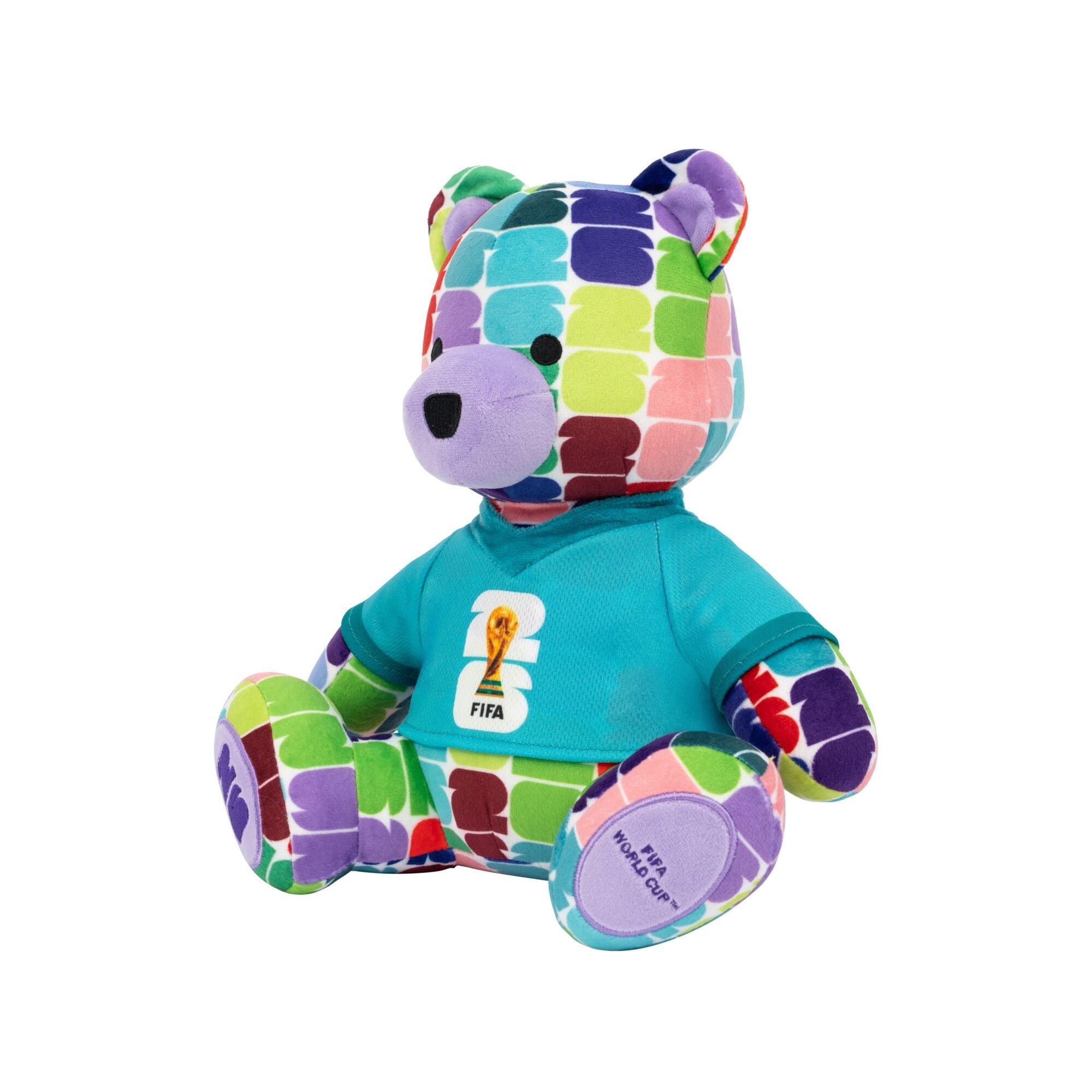 FIFA World Cup 2026 10-Inch Colorful Bear Plush