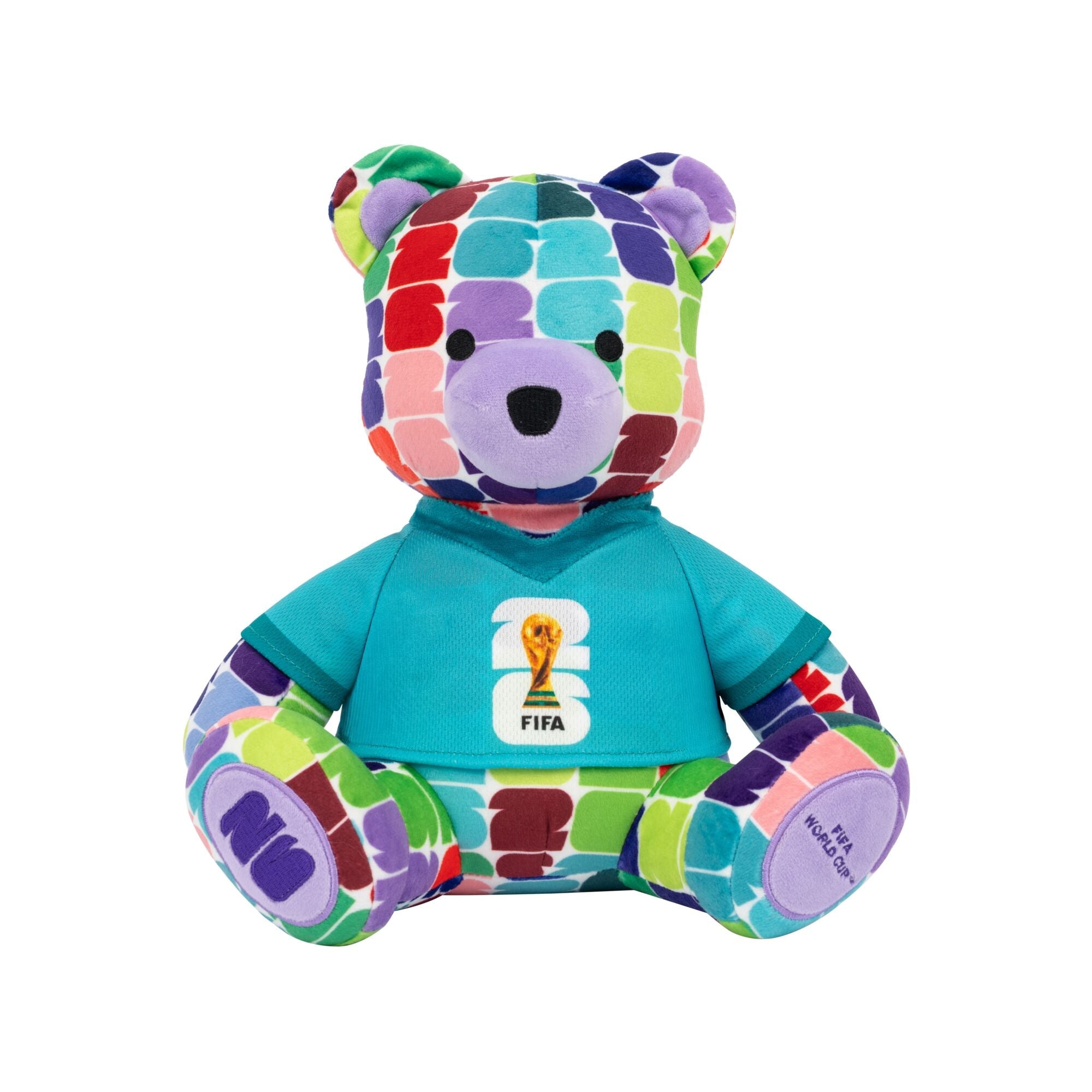 FIFA World Cup 2026 10-Inch Colorful Bear Plush