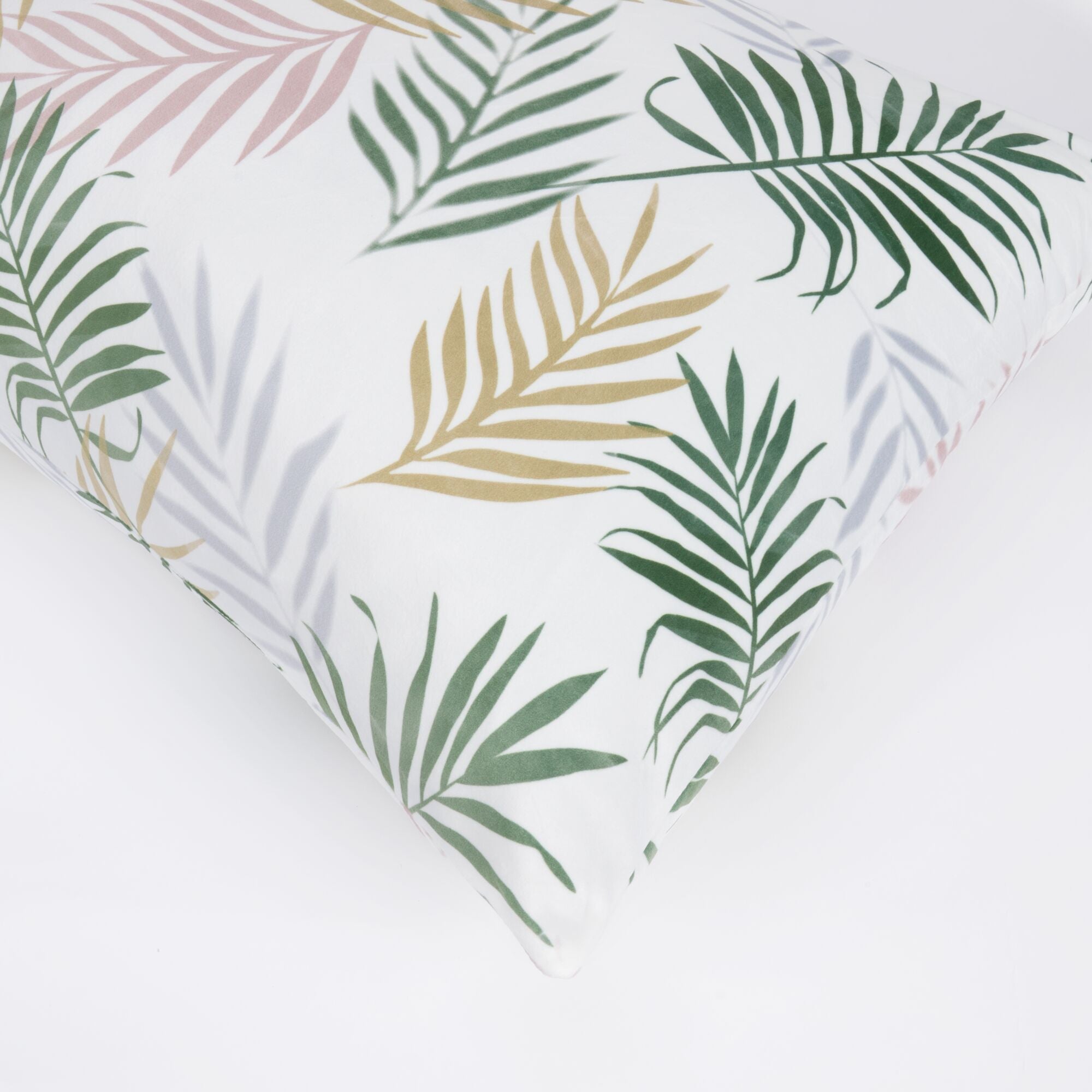 "Palm Fronds" Light SquishPillow Pillowcase (Standard)