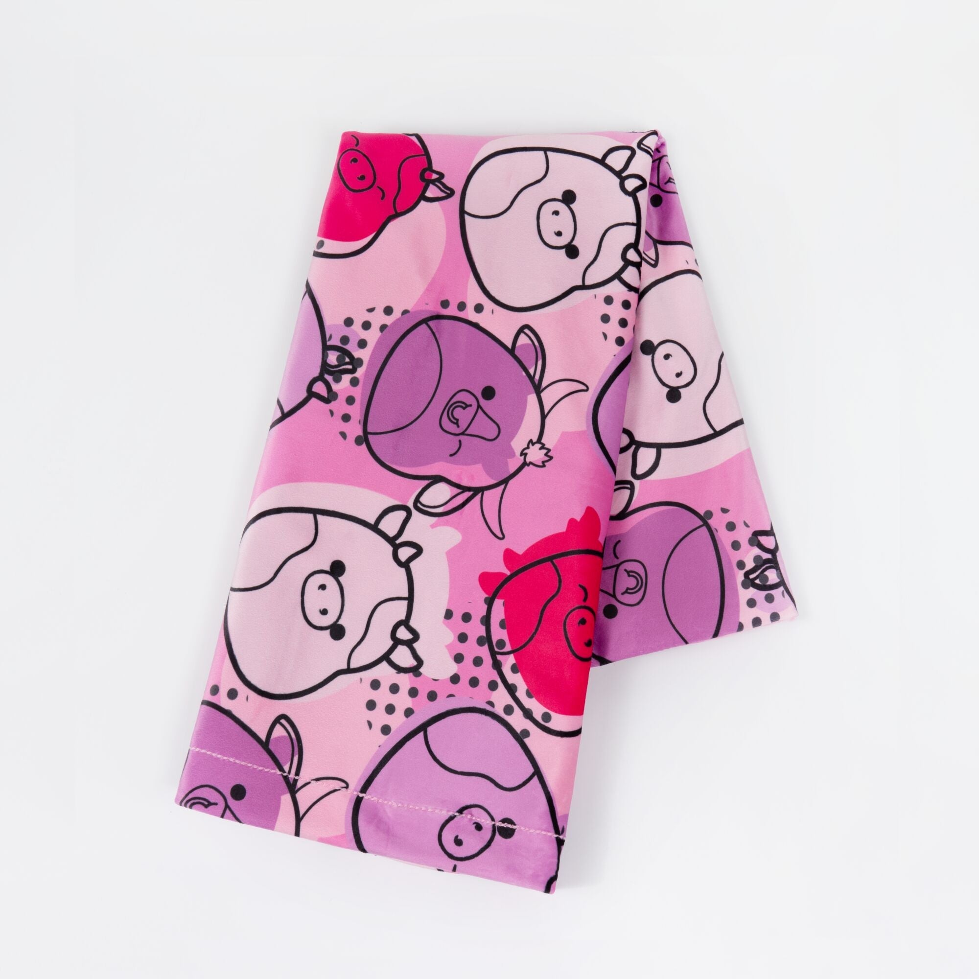 "Comic Pop" Pink SquishPillow Pillowcase (Standard)
