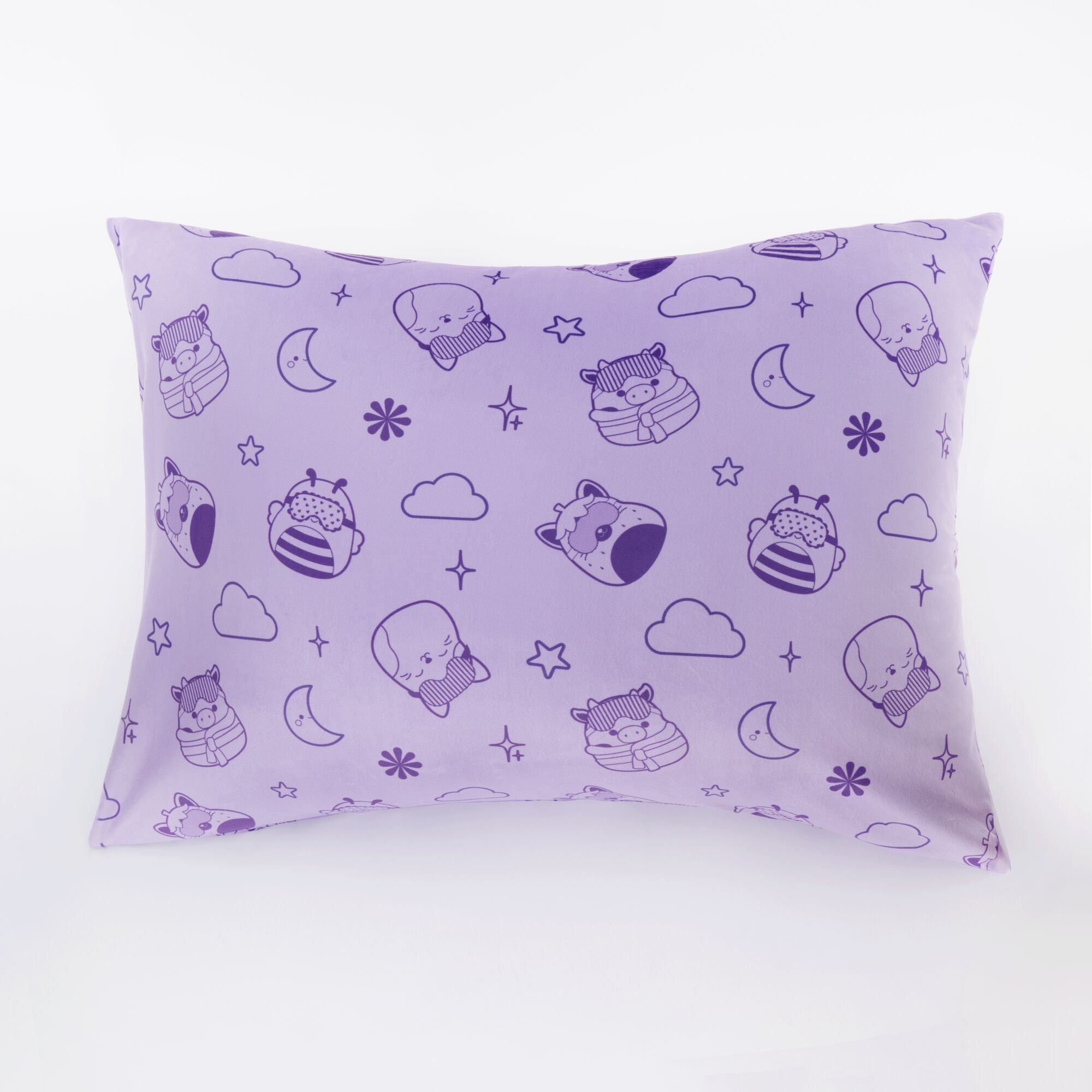"Lavender Slumber" Purple SquishPillow Pillowcase (Standard)