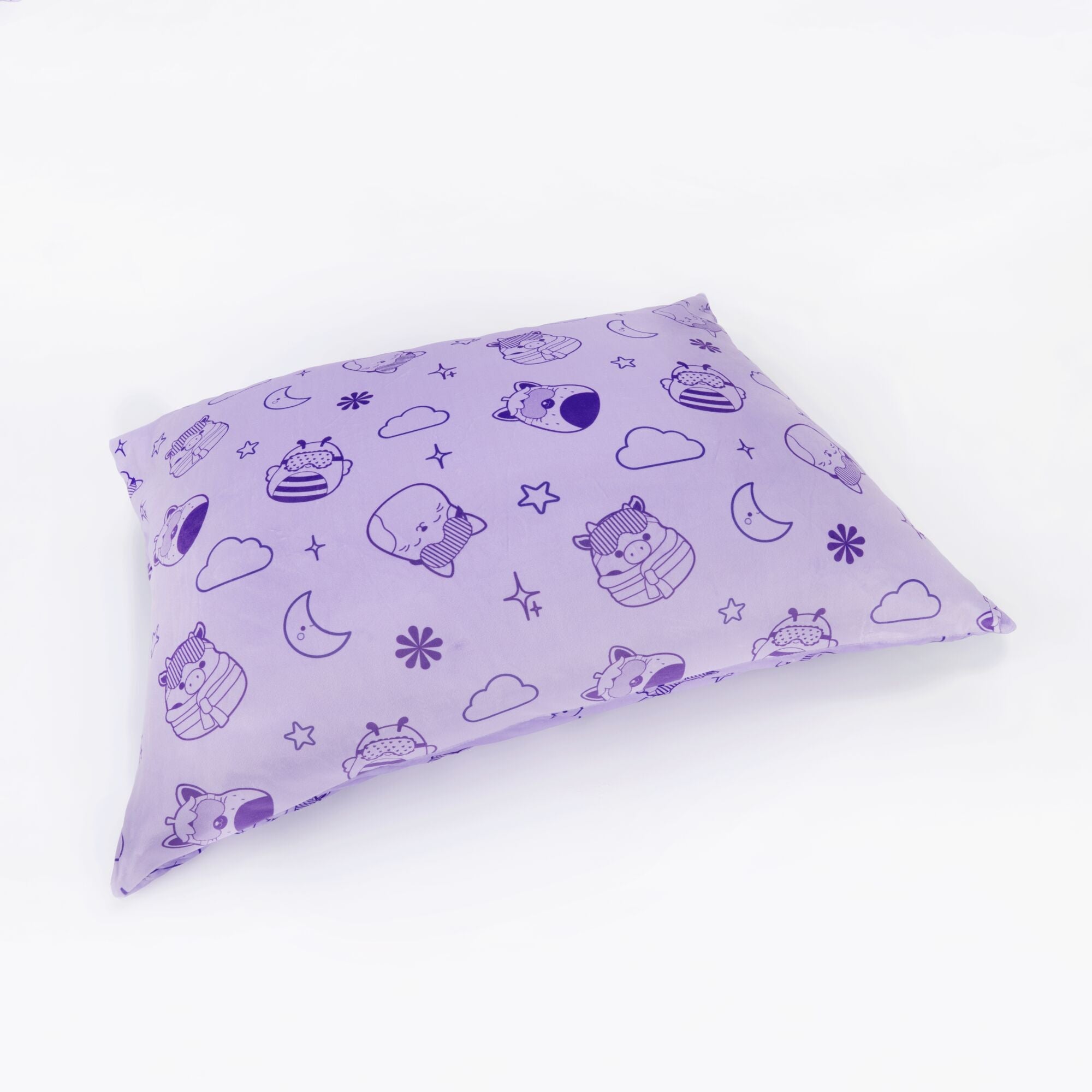"Lavender Slumber" Purple SquishPillow Pillowcase (Standard)