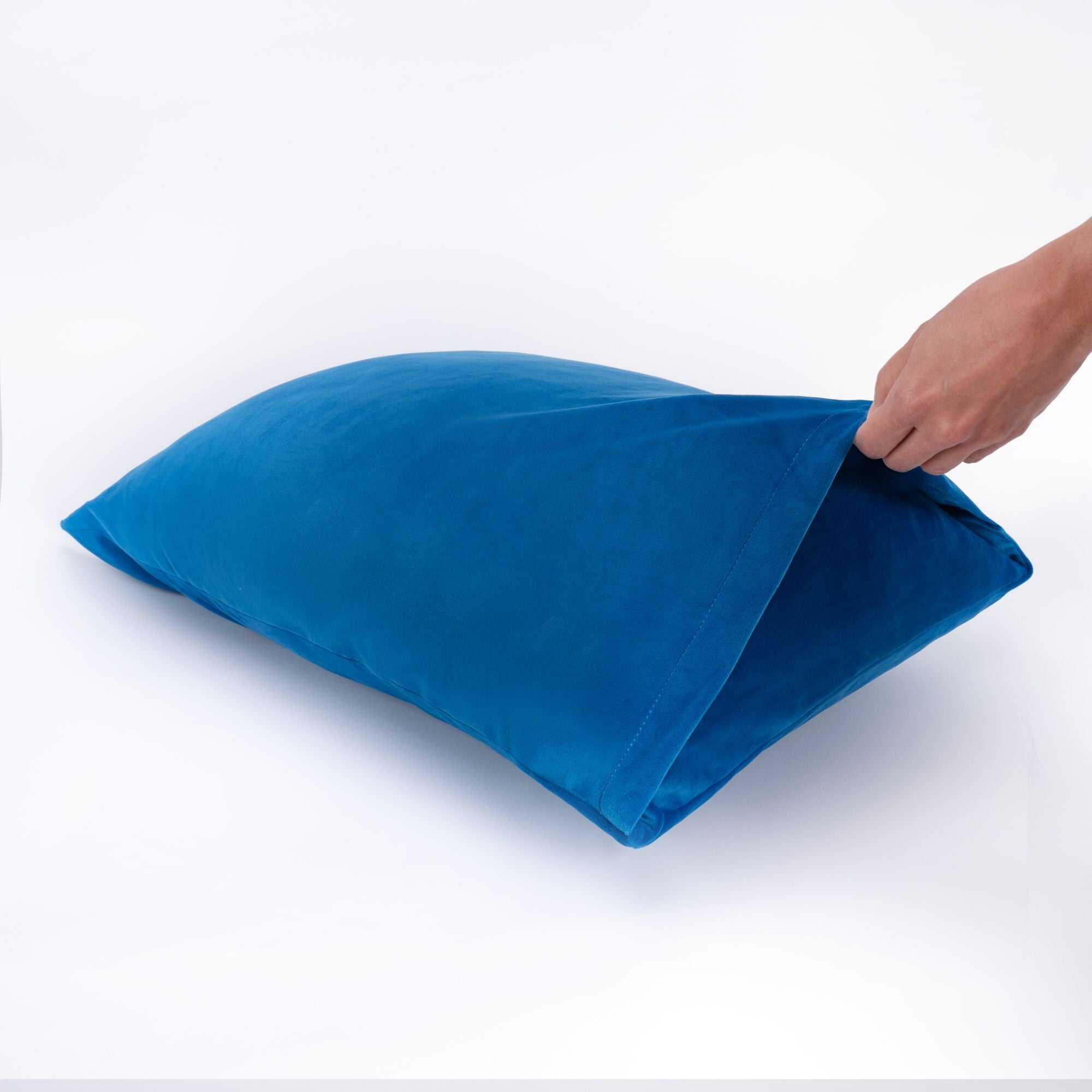 "Solid Slumber" Navy SquishPillow Pillowcase (Standard)