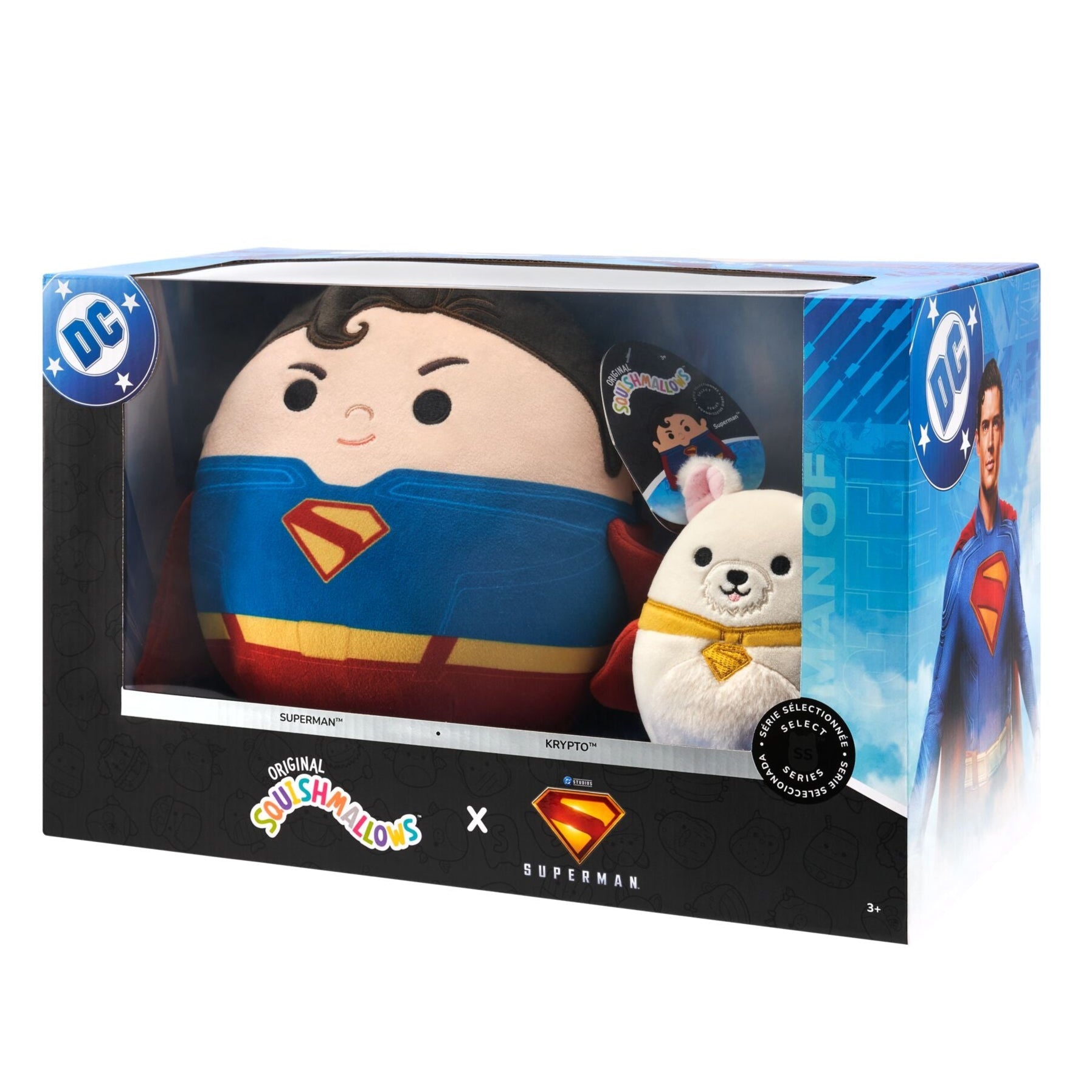 Select Series 8-Inch Superman with 4-Inch Krypto