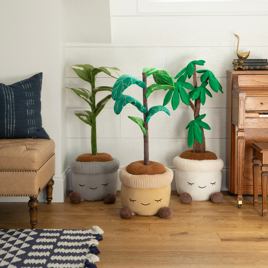 Greenhouse by Russ 4 Feet Tall Rubber Tree Plush