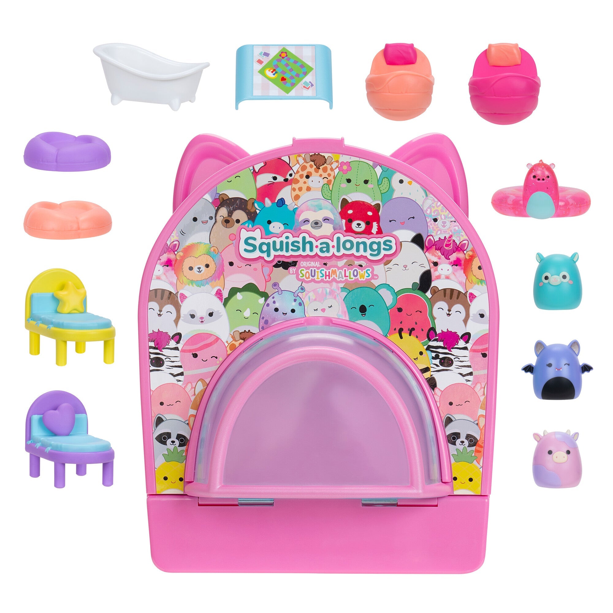 Squish-a-longs Party Pack On-the-Go Playset