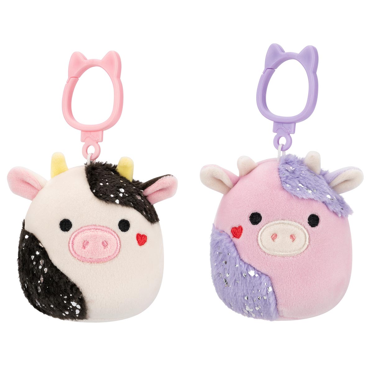 3.5-Inch Select Series Valentine's Cow Clip 2-Pack