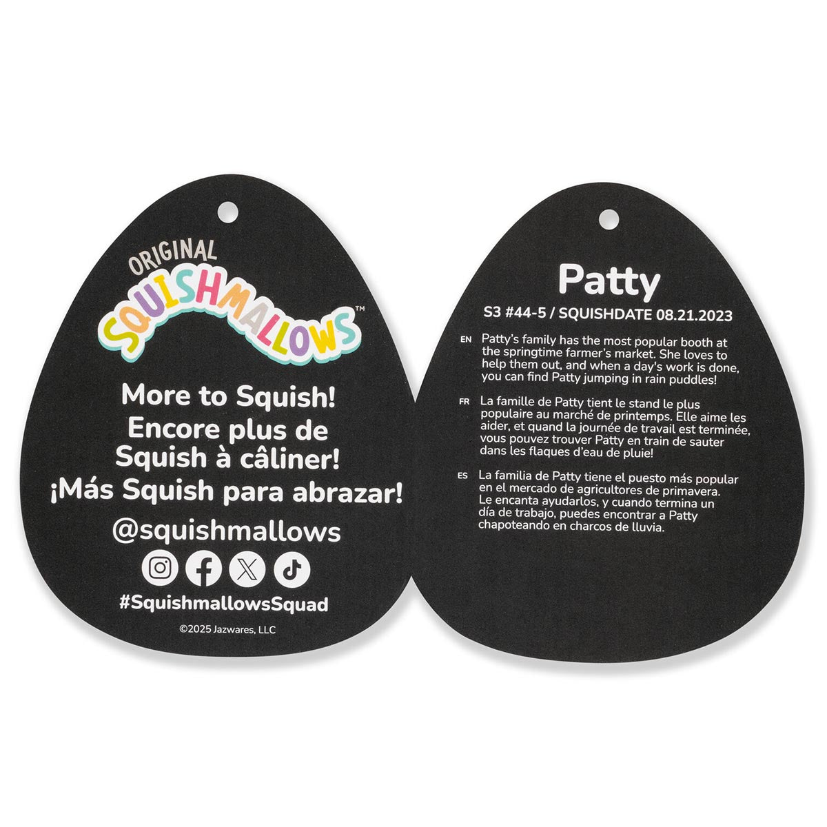 3.5-Inch Select Series Valentine's Cow Clip 2-Pack