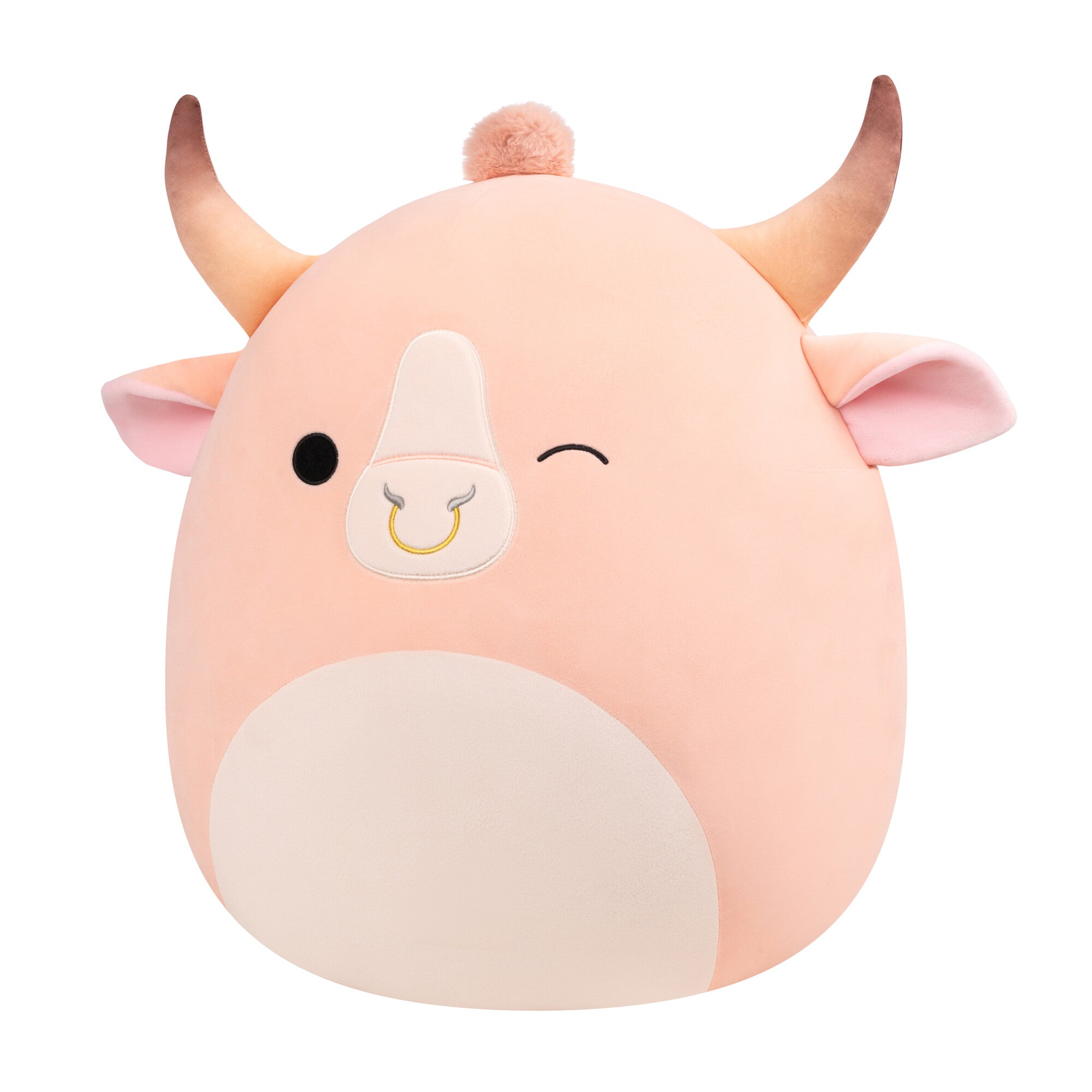 20-Inch Howland the Peach Brahman Bull