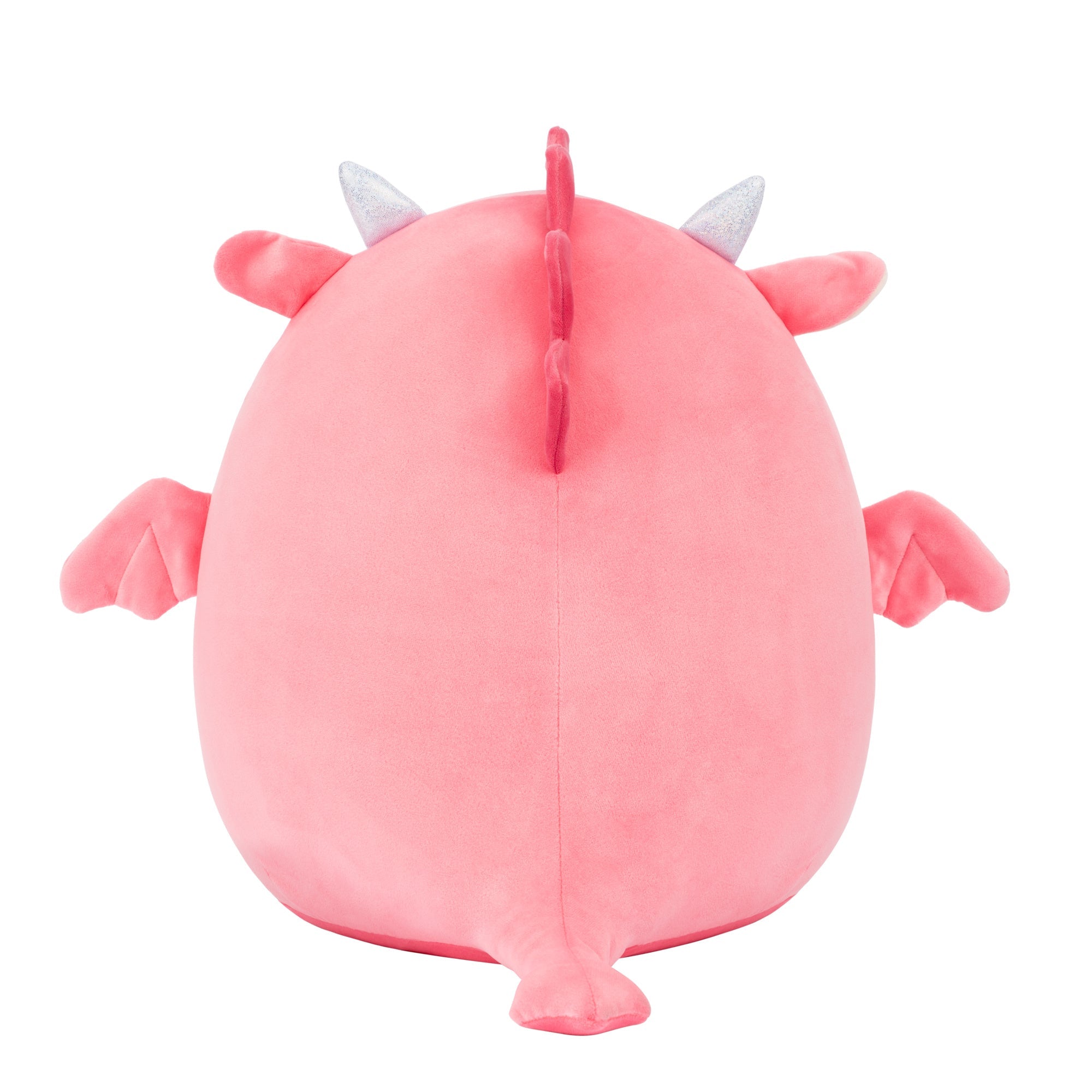 14-Inch Aegi the Pink Dragon with Sakura Print Belly