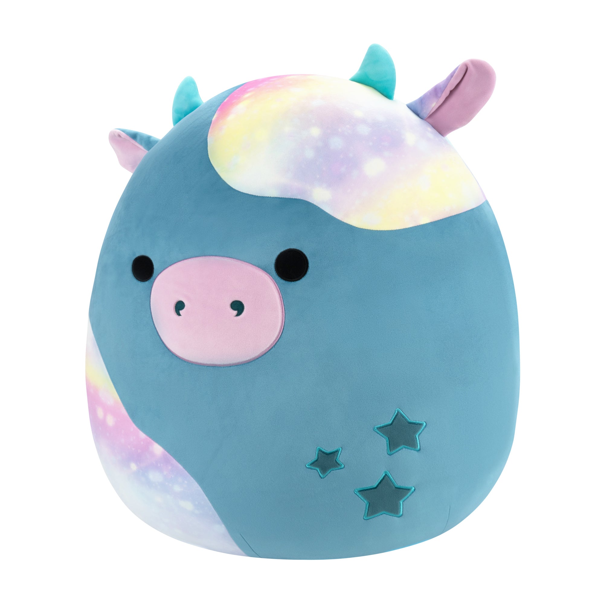 24-Inch Presto the Teal Galaxy Cow