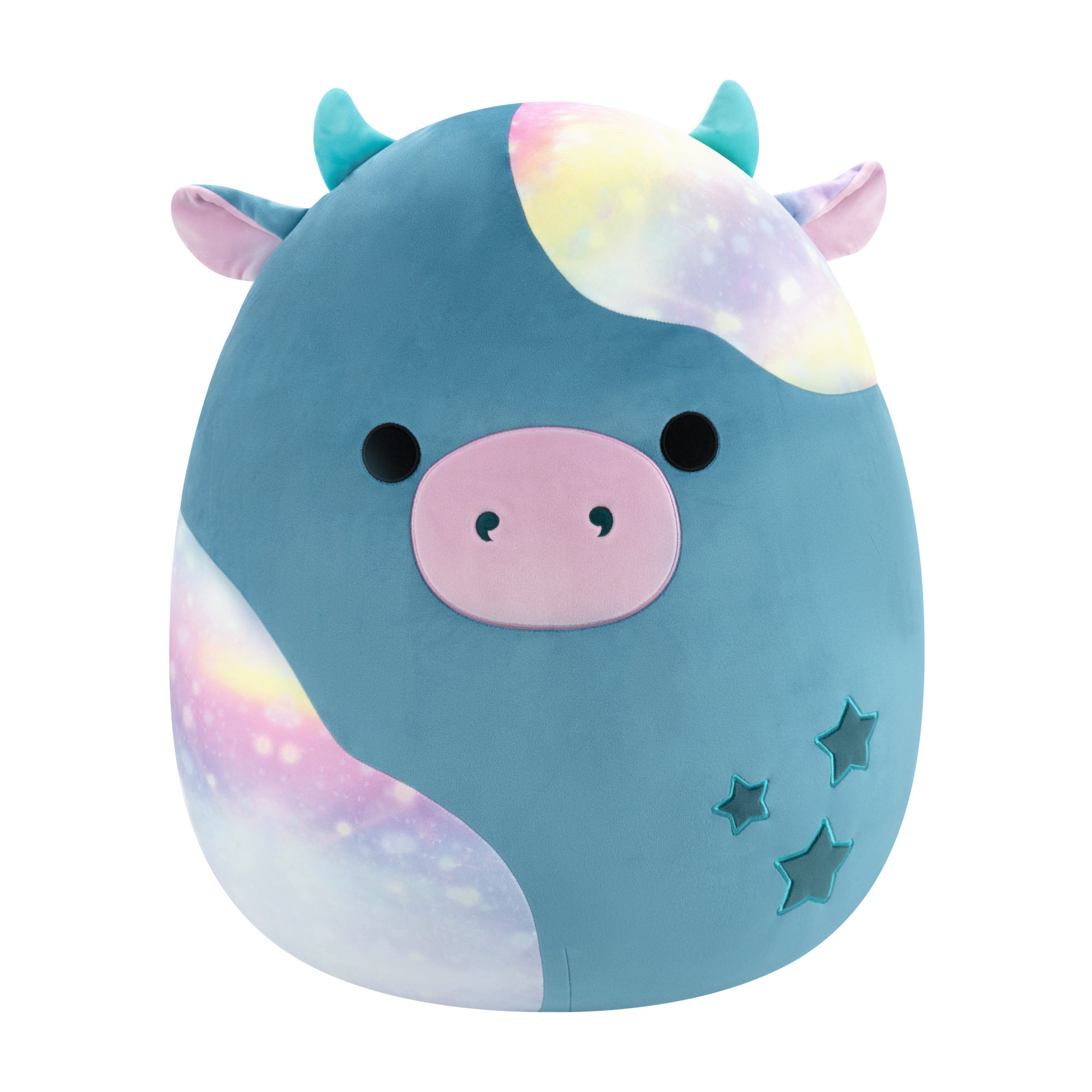 24-Inch Presto the Teal Galaxy Cow