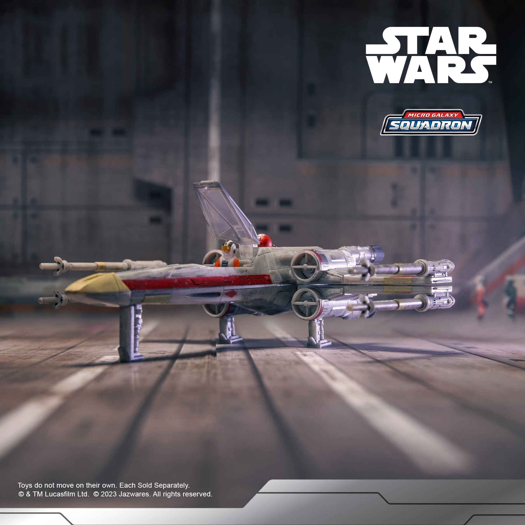 Wedge Antilles’ X-wing (Damaged) (Rare)