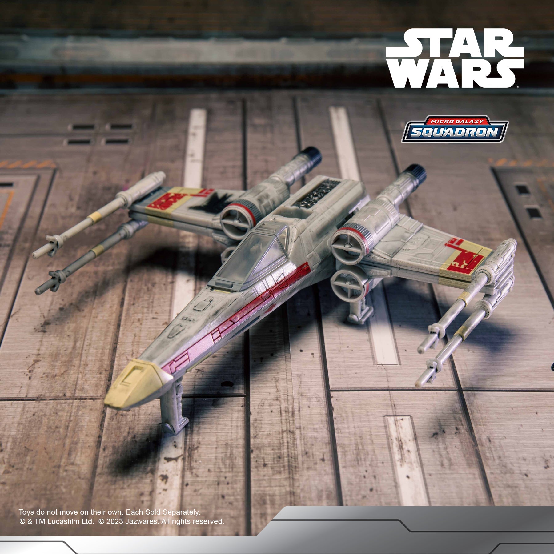 Wedge Antilles’ X-wing (Damaged) (Rare)