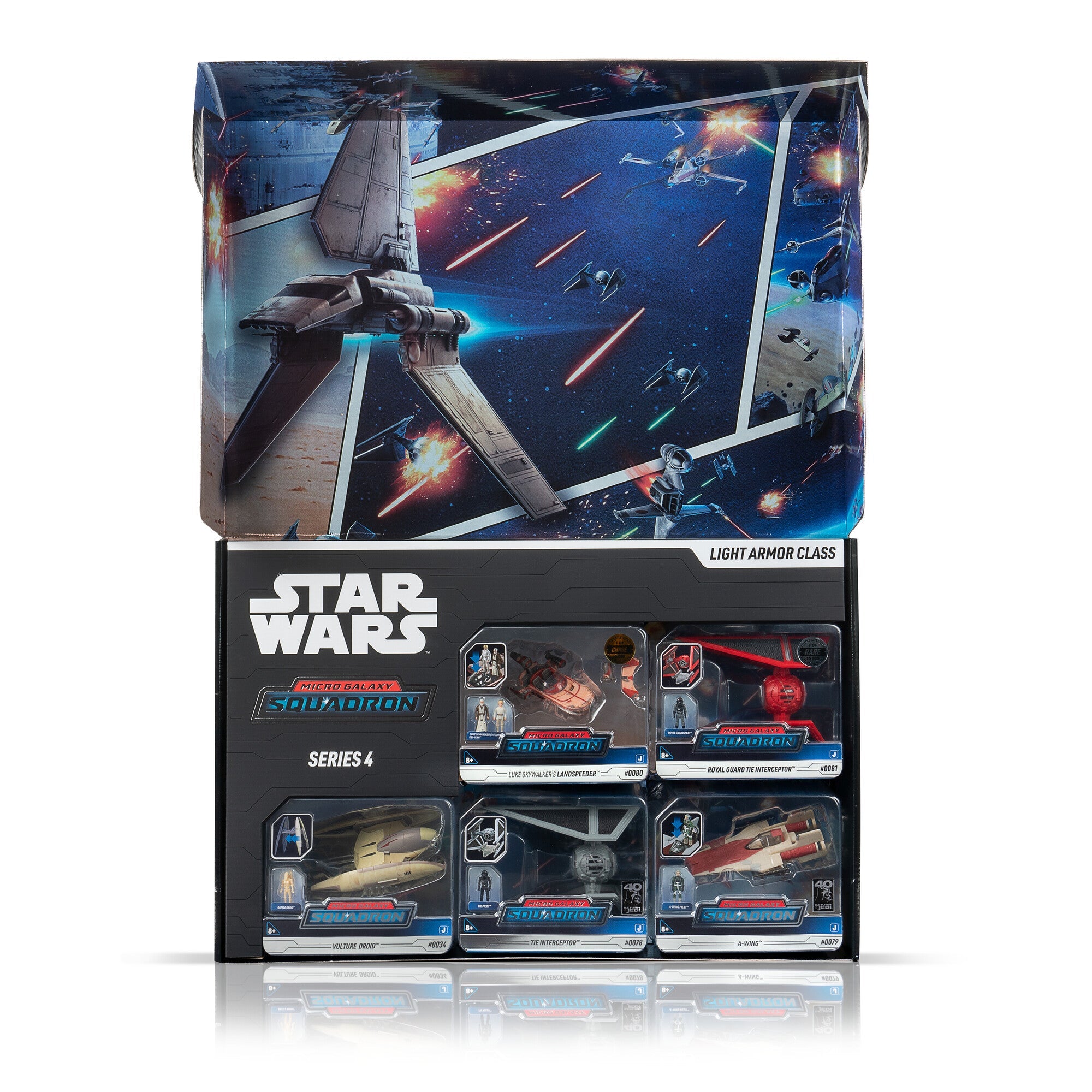 Light Armor Class Series 4 Box Set includes limited edition chase and rare