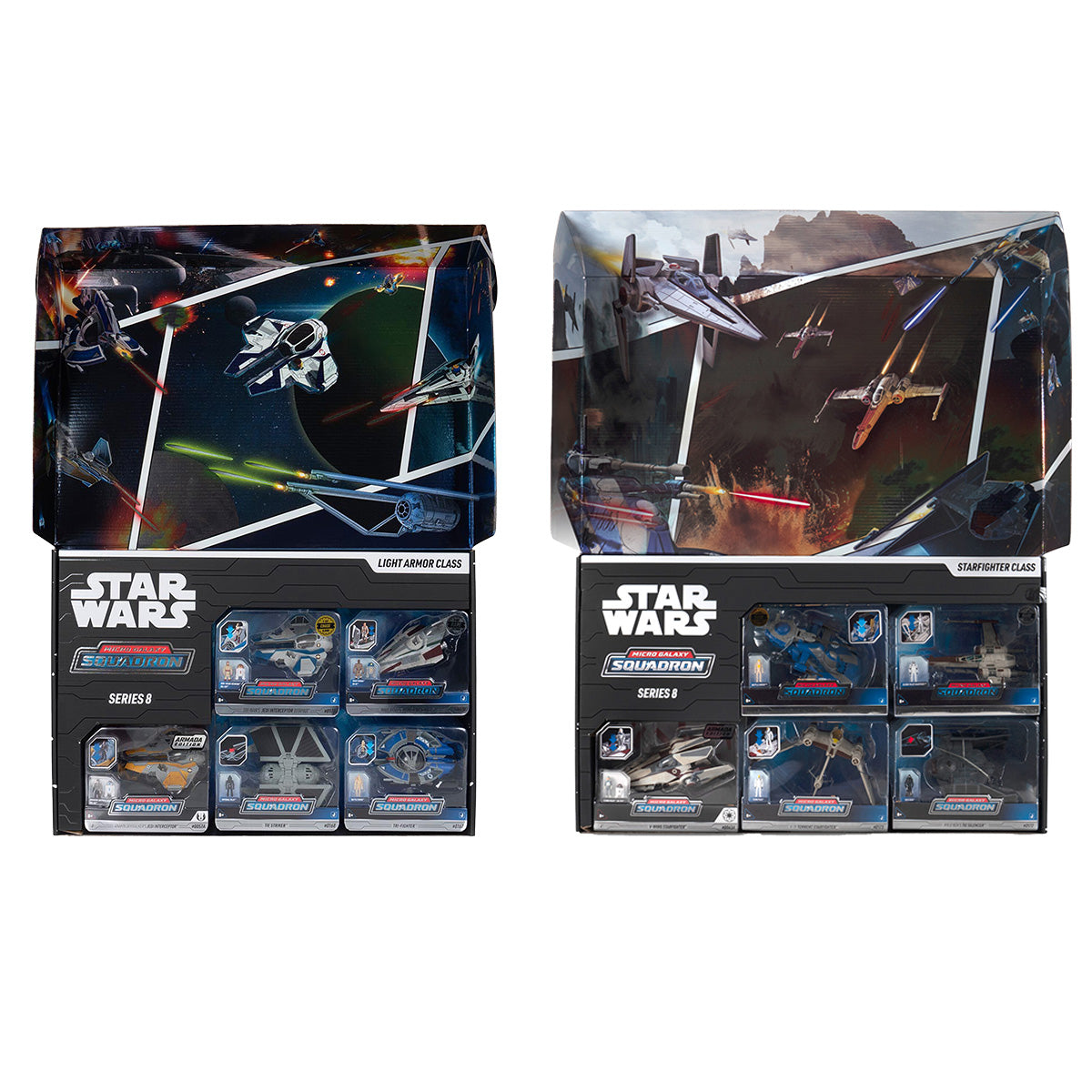 Series 8 Starfighter and Light Armor Class Bundle