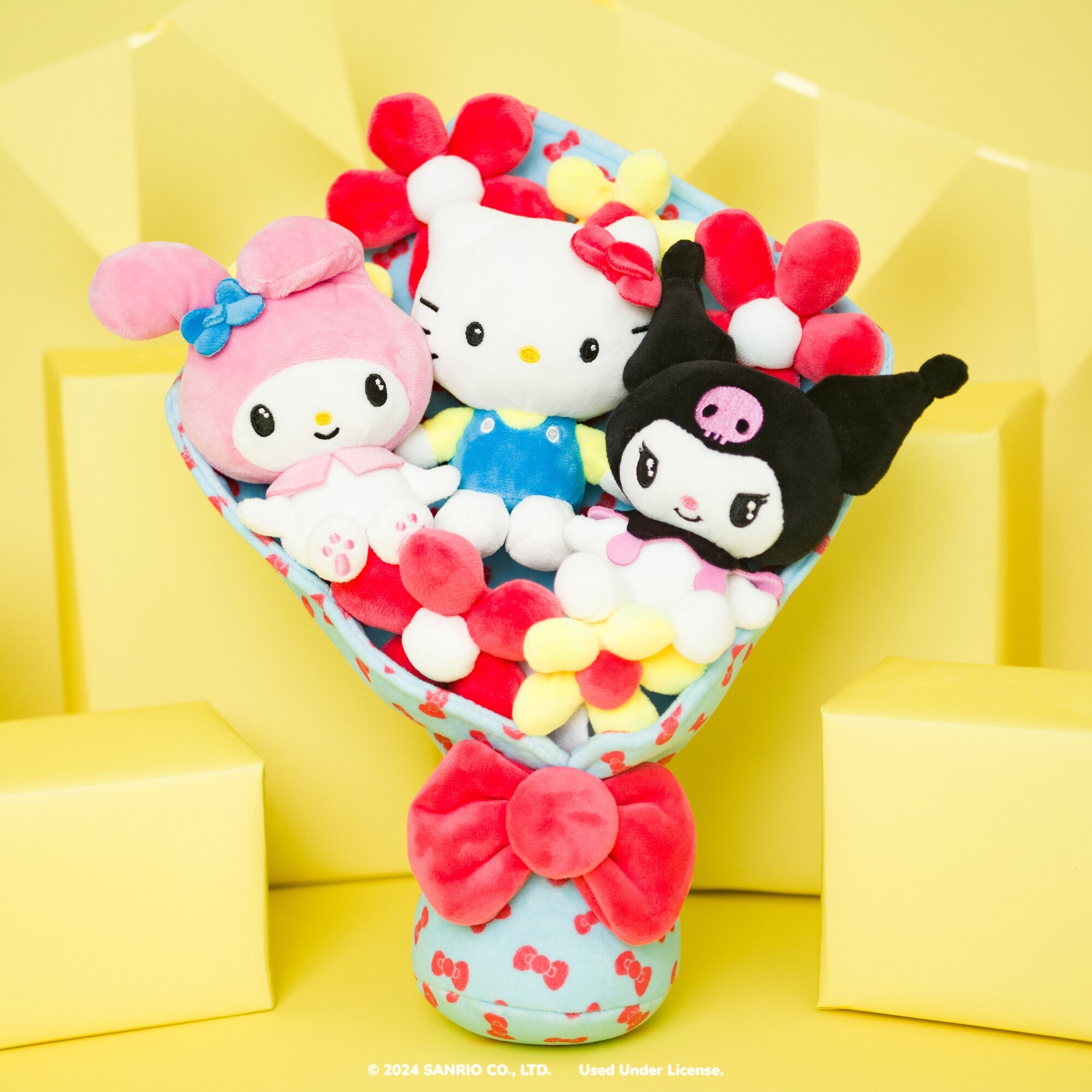 Hello Kitty and Friends 12-Inch Plush Celebration Bouquet