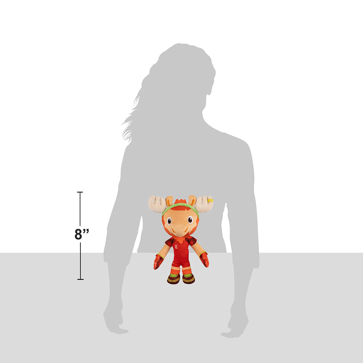 FIFA World Cup 2026 Canada 8-Inch Plush - Official Maple the Moose Mascot