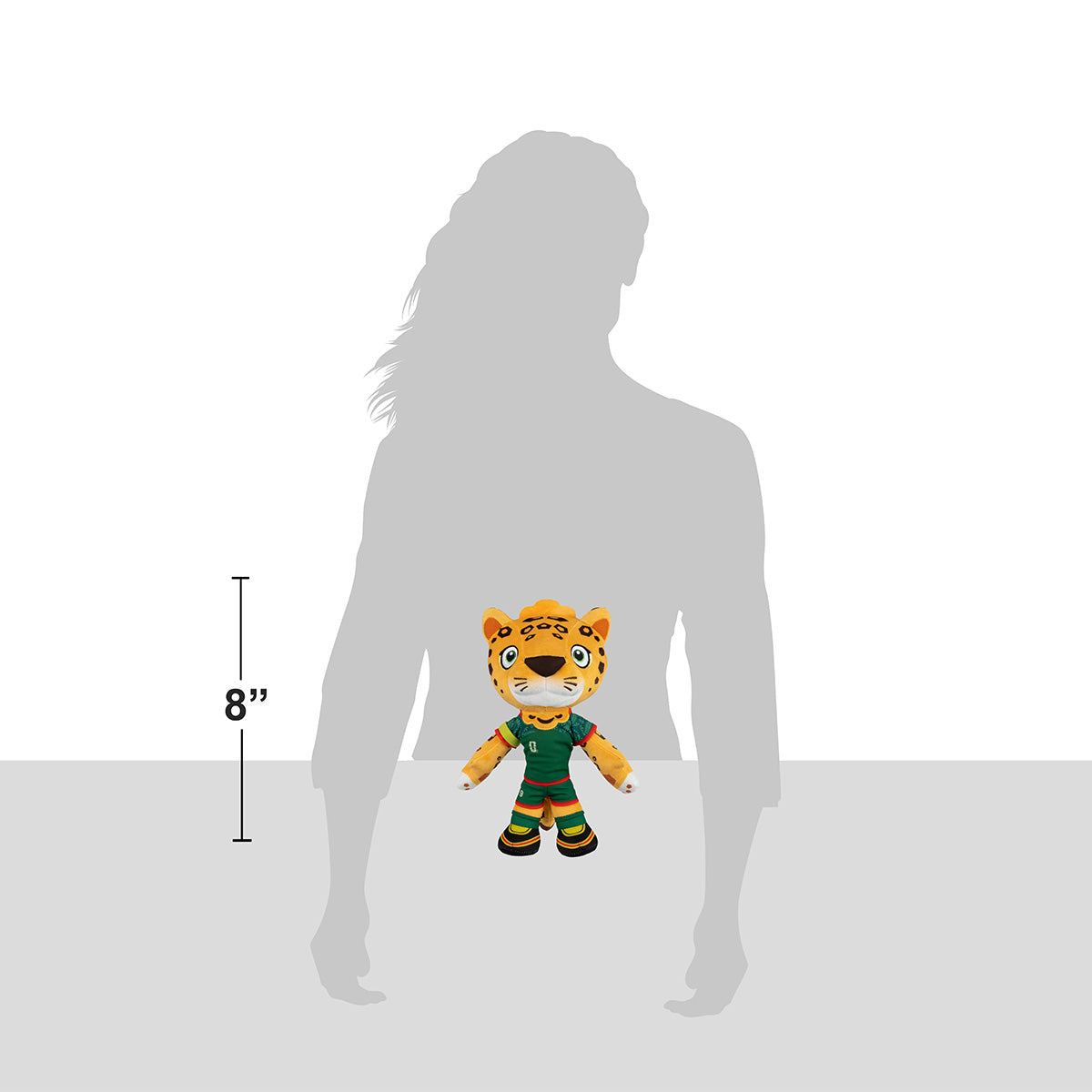 FIFA World Cup 2026 Mexico 8-Inch Plush - Official Zayu the Jaguar Mascot