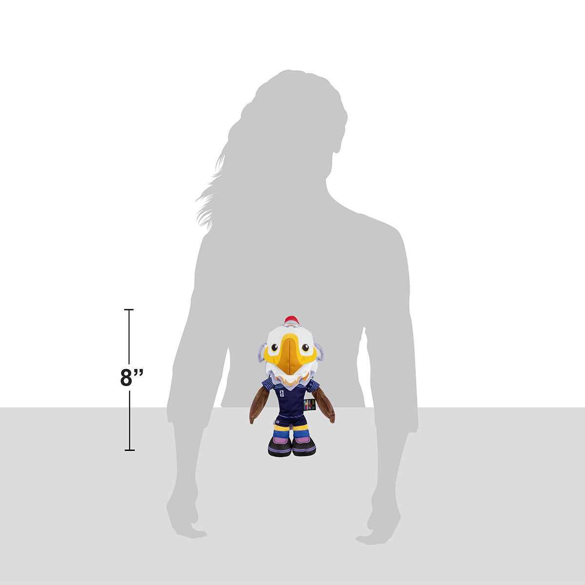 FIFA World Cup 2026 USA 8-Inch Plush - Official Clutch Bald Eagle Mascot