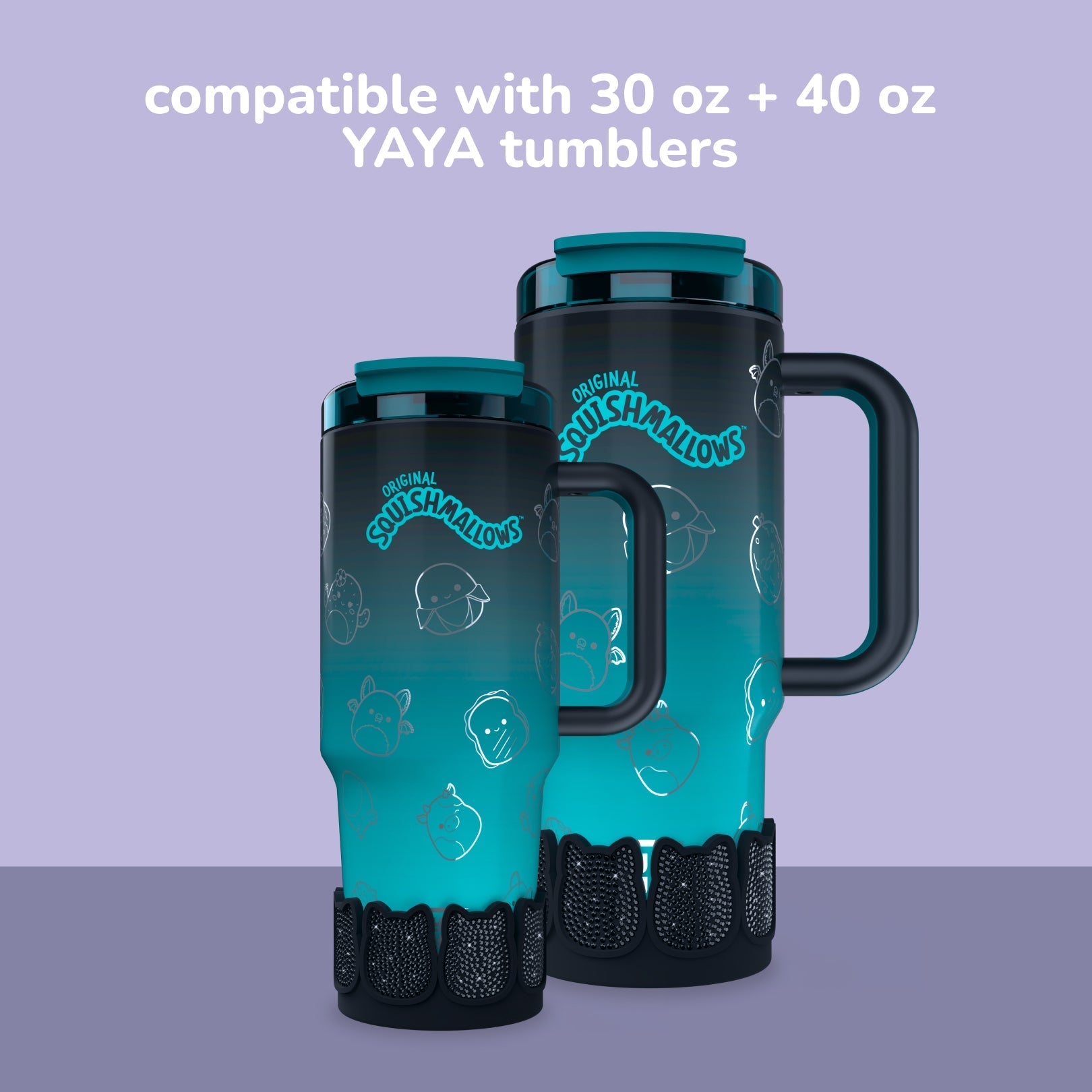 Squishmallows Bling Boot for Tumblers