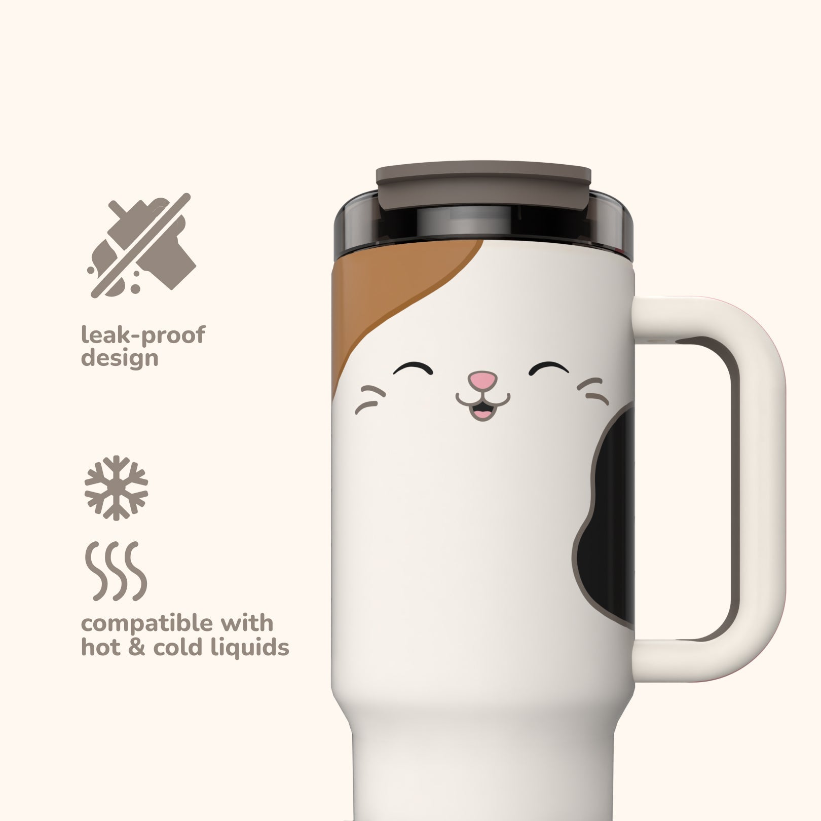 Squishmallows Cam Tumbler with Straw