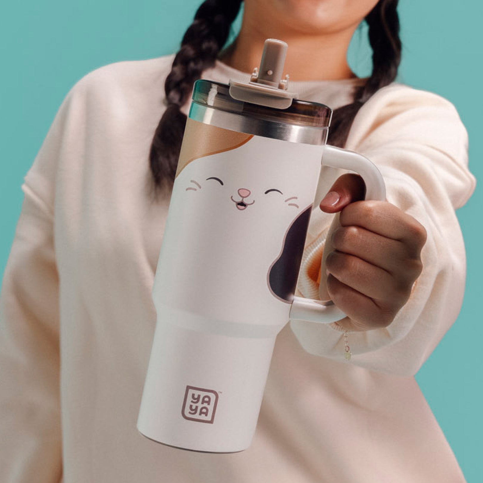 Squishmallows Cam Tumbler with Straw